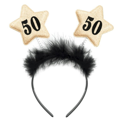 Čelenka s hvězdami 50. narozeniny