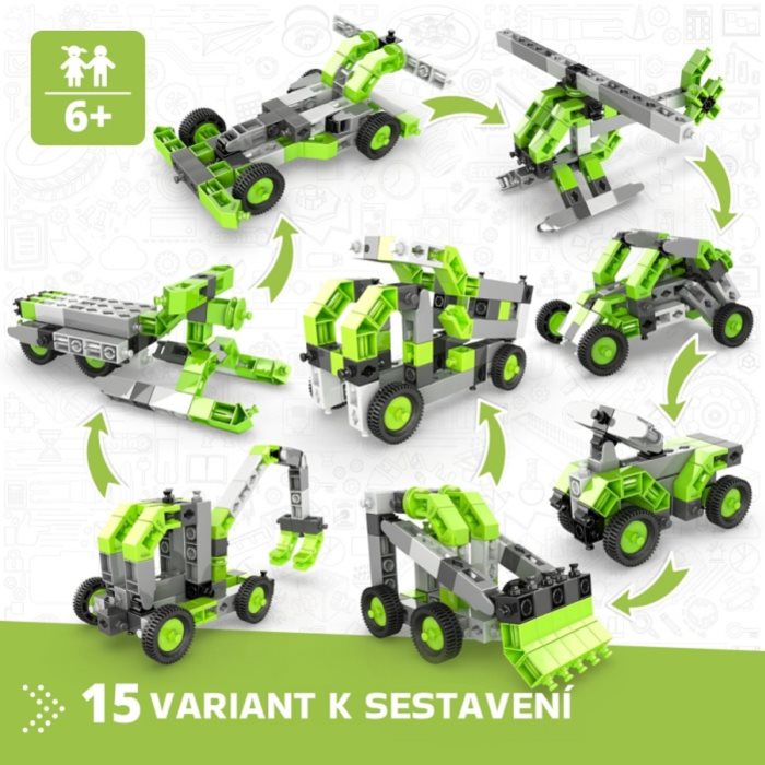 Engino Creative Builder 15 modelů
