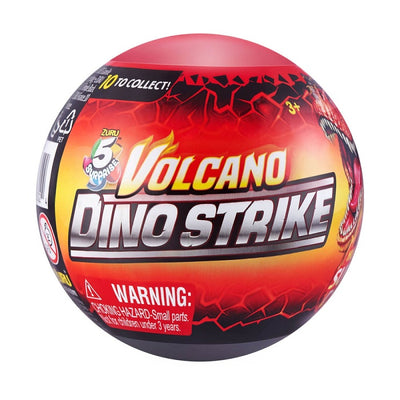 Figurka dinosaura Volcano v kouli