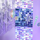 Girlanda Disco stříbrá 110 cm – foto 2