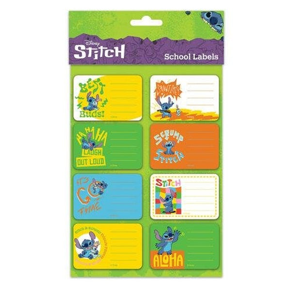 Jmenovky na sešity Lilo & Stitch