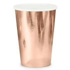 Kelímky papírové Rose Gold 6ks 220ml – foto 2