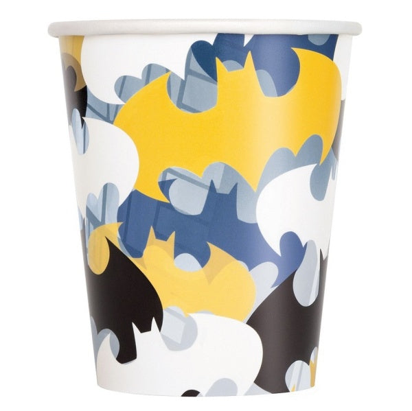 Batman - kelímky papírové 8 ks  266 ml.