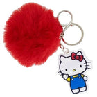 Klíčenka Hello Kitty s chlupatou bambulkou – foto 3
