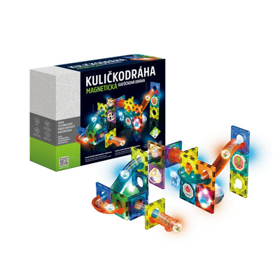 Kuličkodráha magnetická se světlem