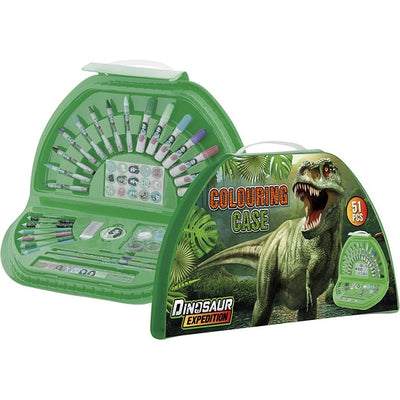 Malovací kufřík půlkruhový  Dino