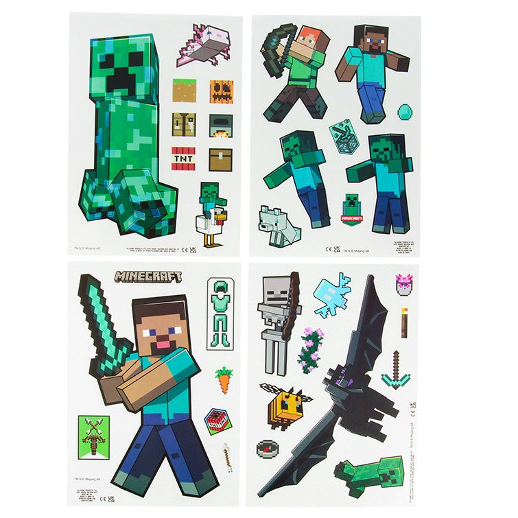 Minecraft samolepky na sklo
