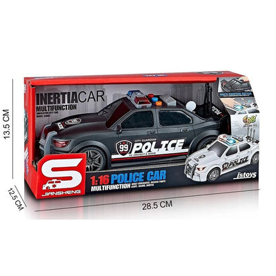 Policejní auto čer