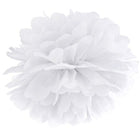 Pom poms papírový 25cm bílý – foto 1