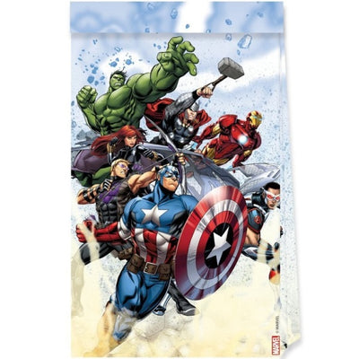 Pytlíky dárkové papírové Avangers 4 ks