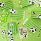 Sáčky papírové na sladkosti Fotbal 10 x 17,5 cm 6 ks – foto 2