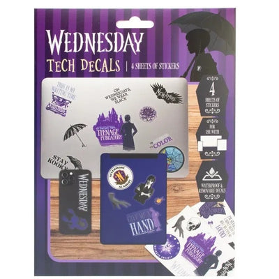 Samolepky Wednesday technické