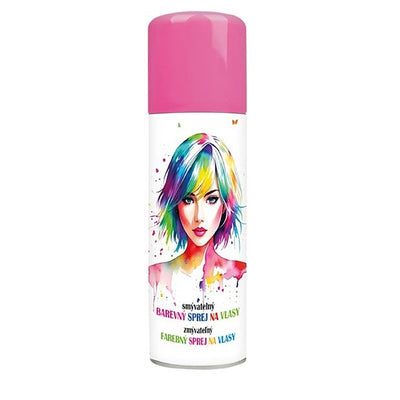 Sprej na vlasy růžový 125 ml