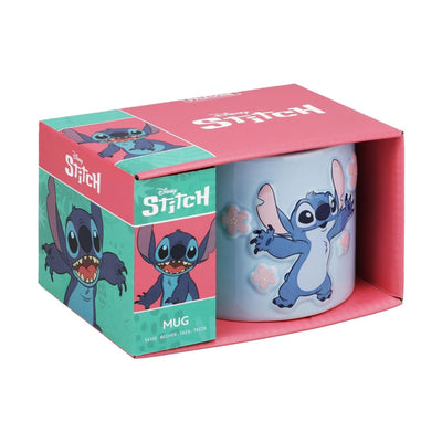 Stitch, hrnek embosovaný
