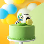 Svíčka dortová Fotbal "4" 6 cm – foto 1