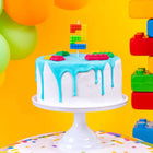 Svíčka dortová číslo 2 Lego kostičky 11 cm – foto 2