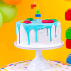 Svíčka dortová číslo 7 Lego kostičky 11 cm – foto 2