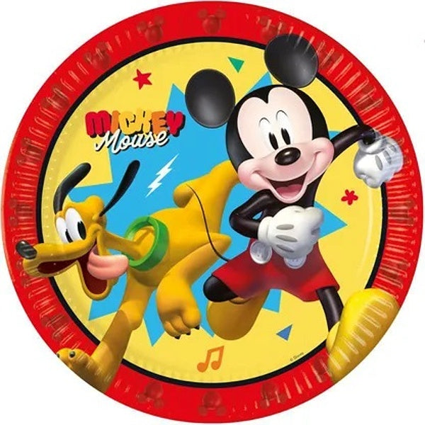Talíře papírové Mickey Mouse 23 cm 8 ks