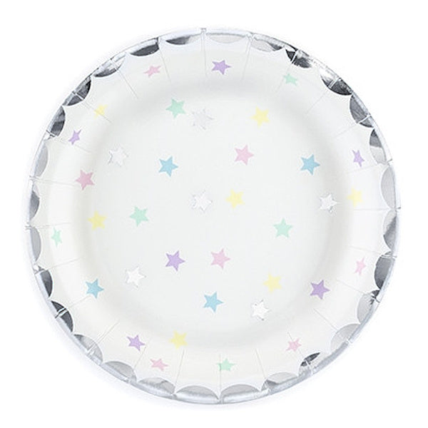 Unicorn hvězdná party - Talíře papírové 6 ks