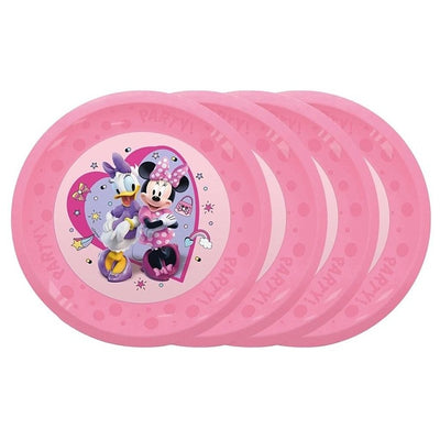 Talíře opakovaně použitelné Minnie Junior 21cm 4ks