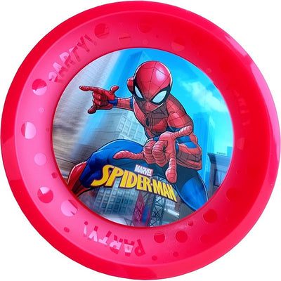 Talířek opakovaně použitelný Spiderman 21cm 4ks