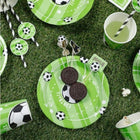Talířky papírové Fotbal 18 cm 6 ks – foto 2