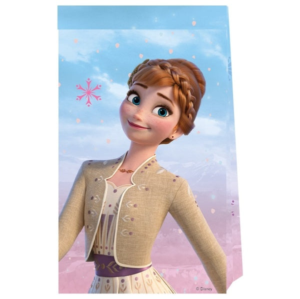 Frozen party - Taštičky papírové Frozen 4 ks