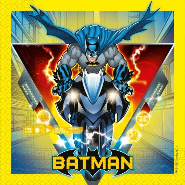 Ubrousky papírové Batman 33x33 cm 20 ks