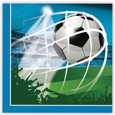 Ubrousky papírové EKO Fotbal 33 x 33 cm 20 ks