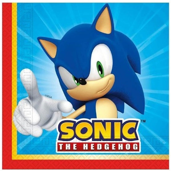 Ubrousky papírové Sonic 33x33 cm 20 ks