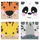 Ubrousky papírové Zvířátka ze ZOO mix 33 x 33 cm 20 cm – foto 1