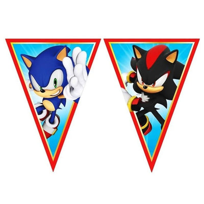 Girlanda vlaječková Sonic 230 cm