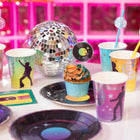 Zápichy na dort Retro Disco 8 ks – foto 2