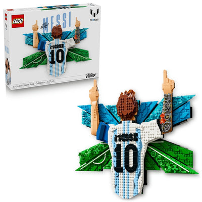 LEGO® Editions 43018 Lionel Messi - Okamžik vítězství