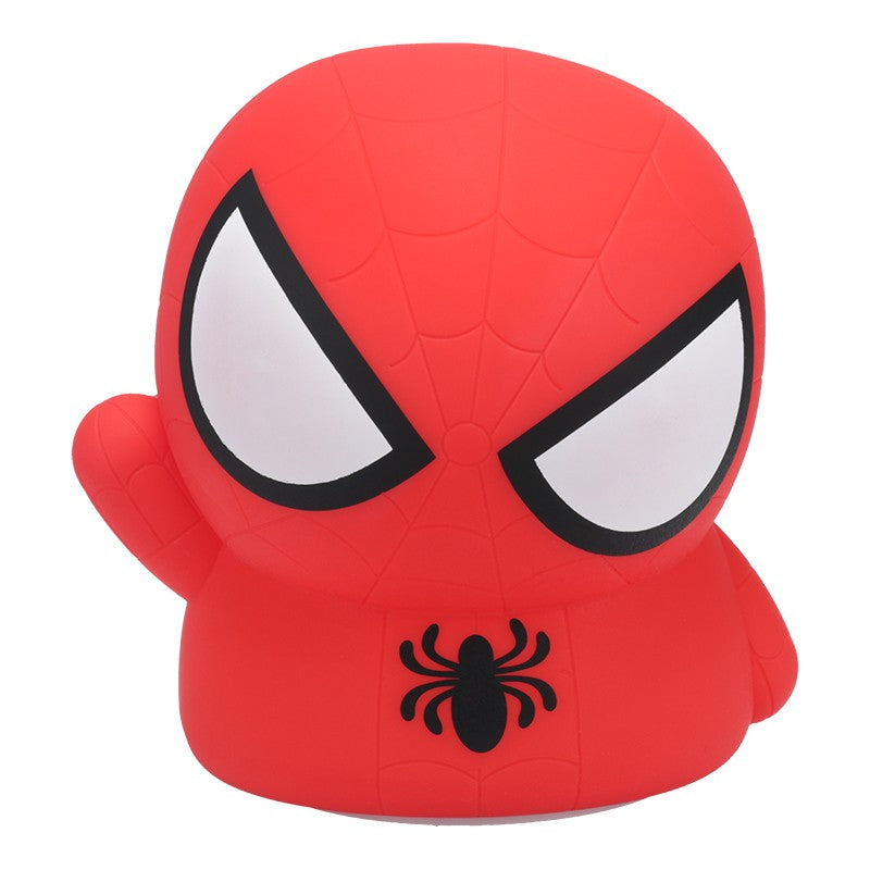 Spiderman světlo SquishyGlo silikonové