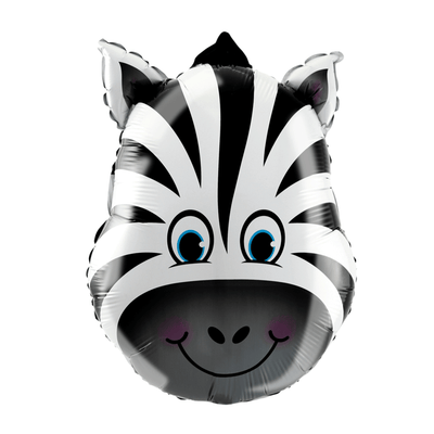 Zebra- Fóliový balón 44 x 64 cm