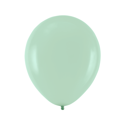 Balónky latexové 27 cm 10 ks mint