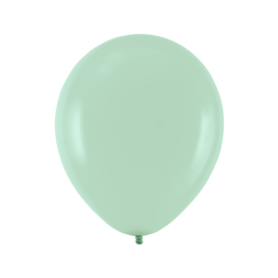 Balónky latexové 27 cm 10 ks mint
