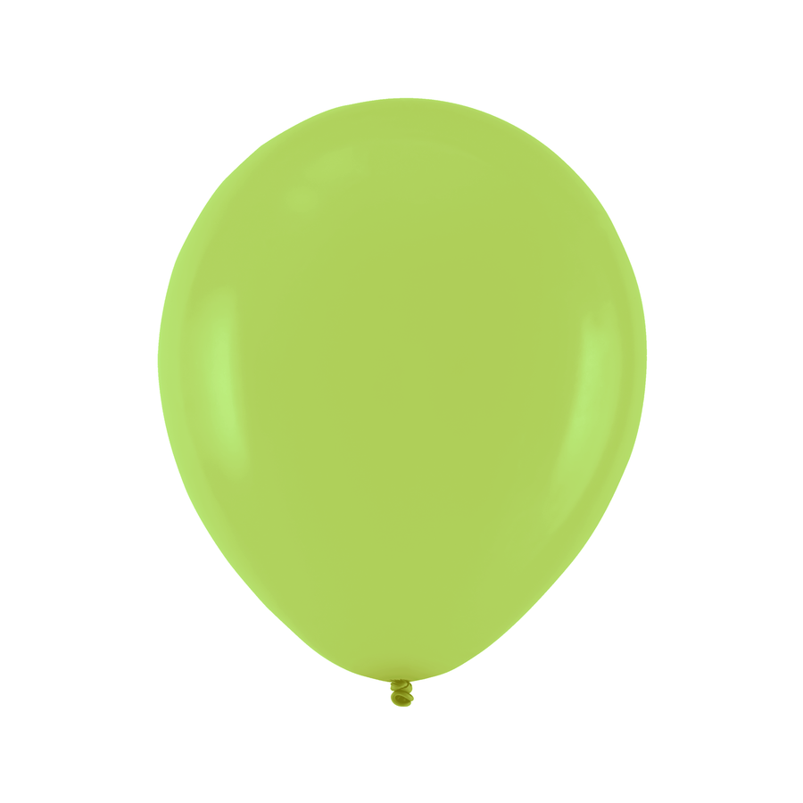 Balónky latexové 27 cm 10 ks olive (zelené)