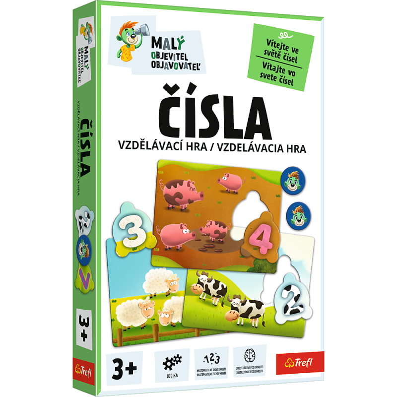 Hra Malý objevitel - Čísla CZ/SK
