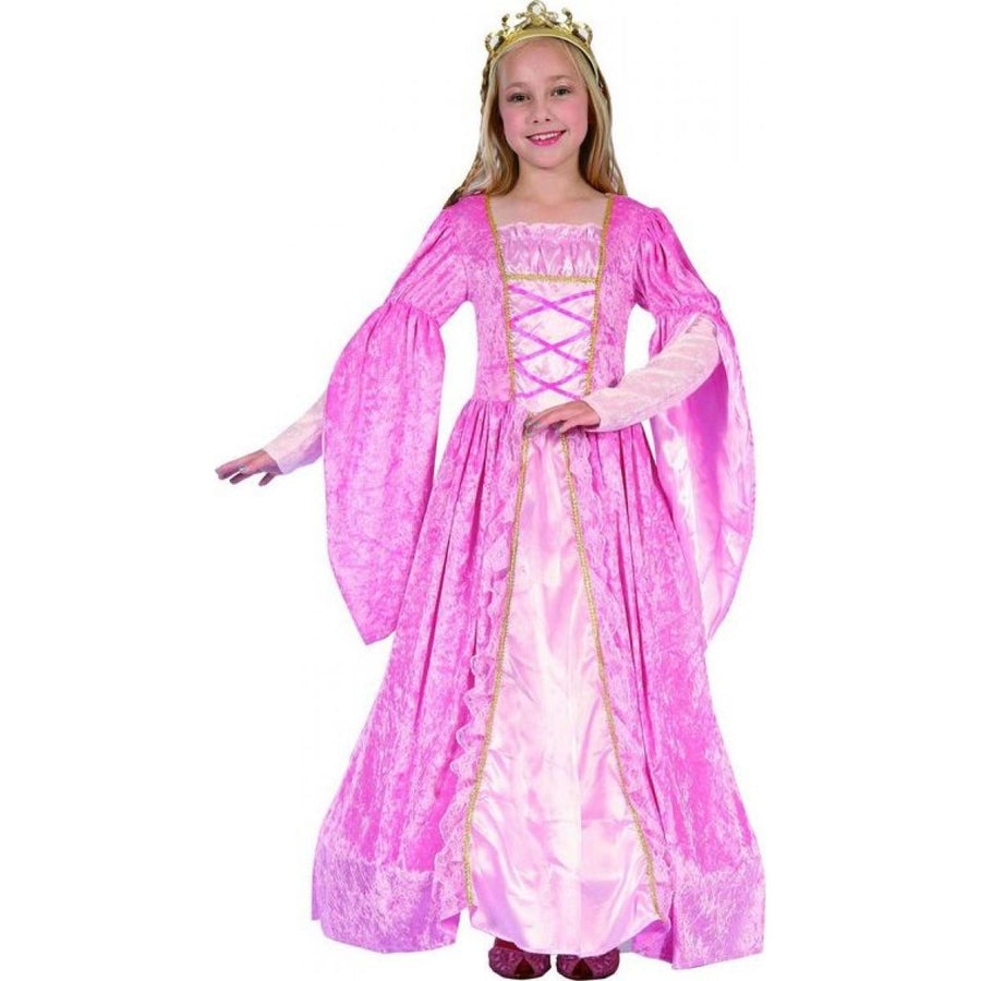 Made Dětský kostým Princezna růžové šaty 120 - 130 cm