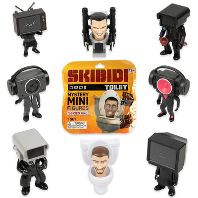 Skibidi Toilet minifigurky Mystery