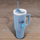 Lilo a Stitch cestovní hrnek s brčkem modrý – foto 5