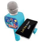 Lexibook bezdrátový karaoke mikrofon Stitch s držákem na telefon – foto 2