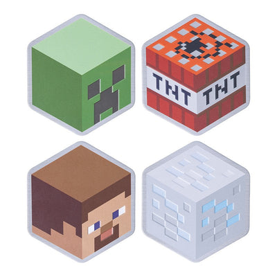 Minecraft set podtácků