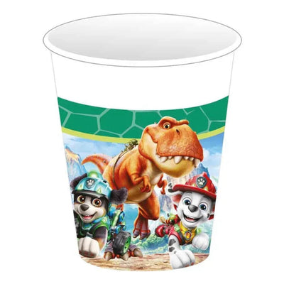 Kelímky papírové Tlapková patrola 3 Dino Movie 250 ml 8 ks