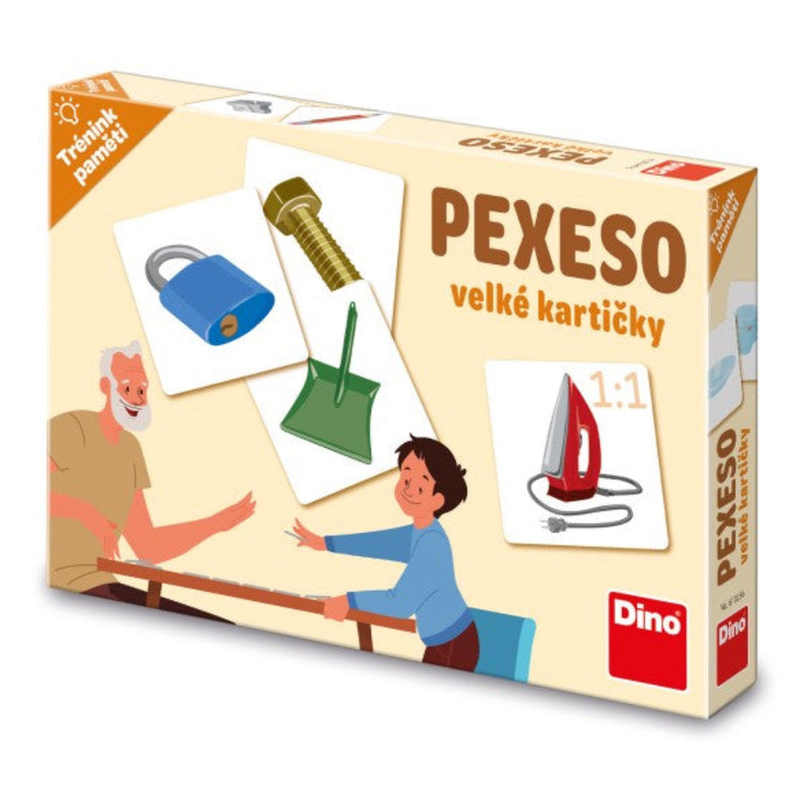 Trénink paměti: Předměty Pexeso