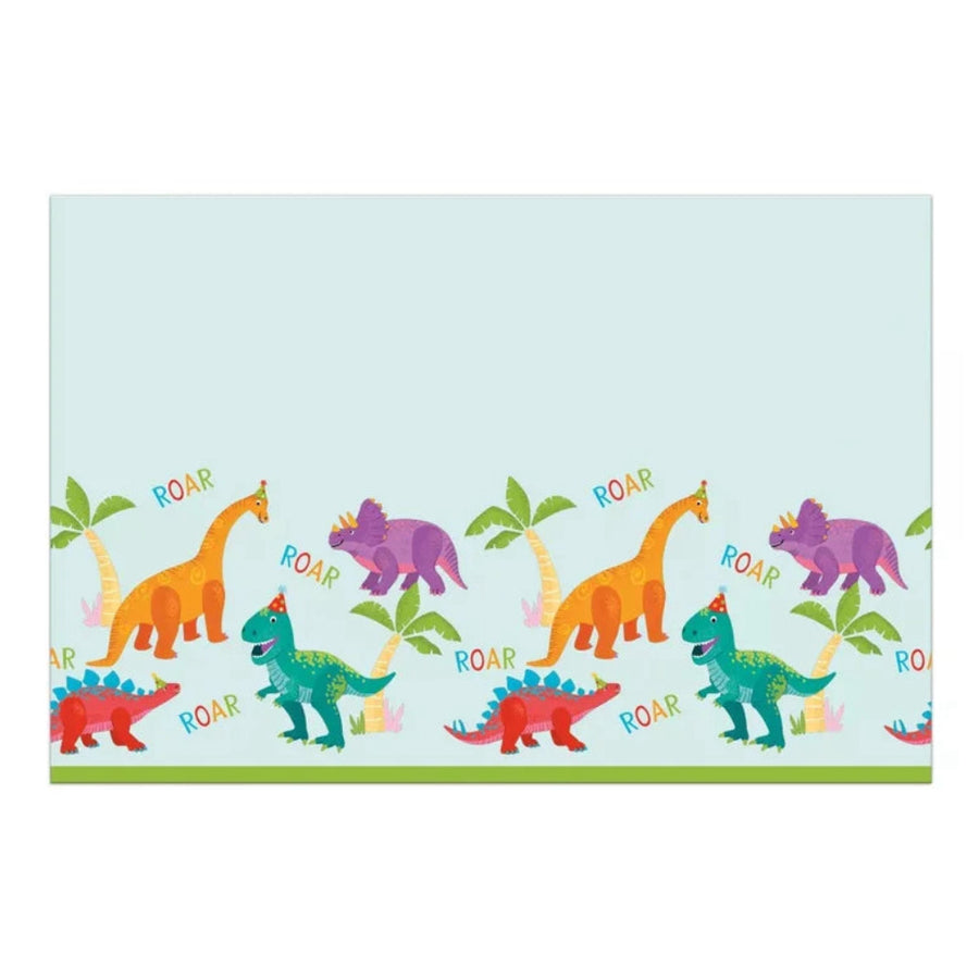 Ubrus plastový Dino Party 120 × 180 cm