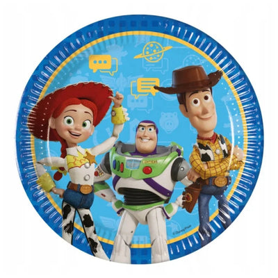Talíře papírové Toy Story 5 On a Mission 23 cm 8 ks