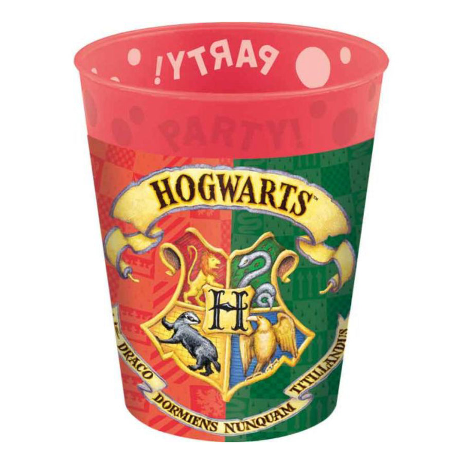 Kelímky opakovaně použitelné Harry Potter Hogwarts House 250 ml 4 ks